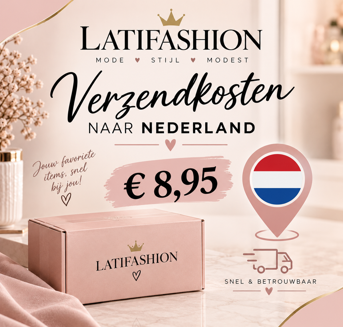 Verzendkosten Nederland